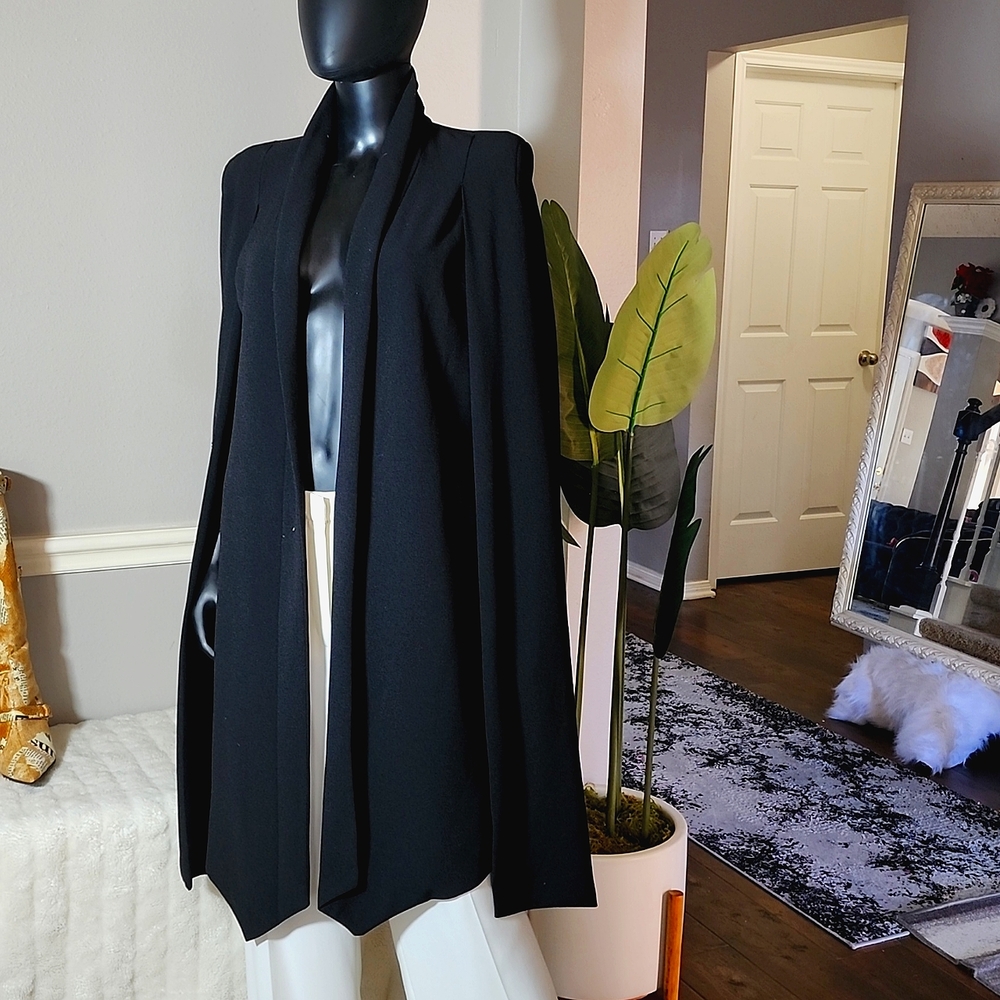 A New York Company Long Blazer cape Jacket. Like new